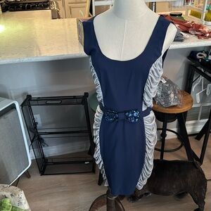 Lulumari navy blue dress